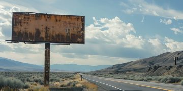 Οι Τρεις Πινακίδες Έξω από το Έμπινγκ, στο Μιζούρι